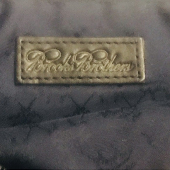 New Brooks Brothers Golden Fleece Clutch Bag - Picture 4 of 11